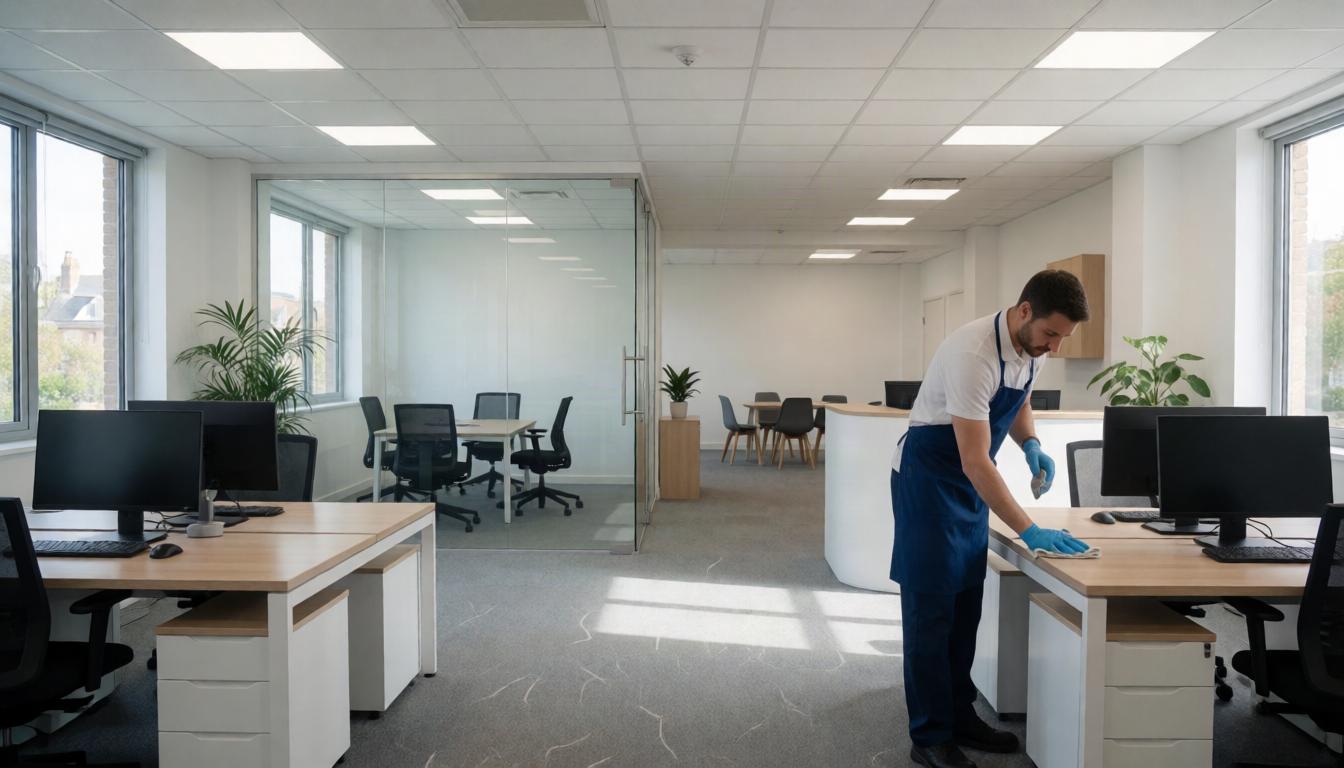 Small office cleaning that fits your schedule